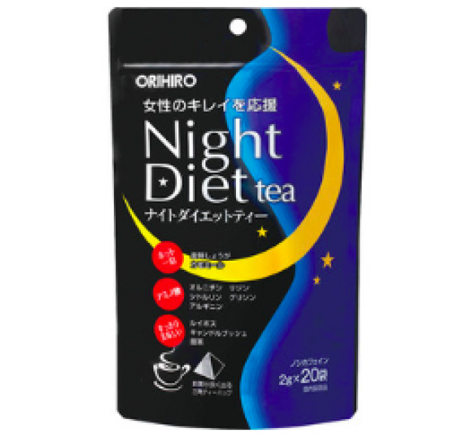 Orihiro Night Diet Tea Чайный напиток для похудения во время сна