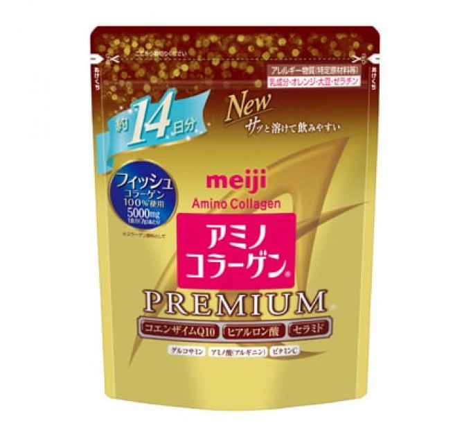 Meiji Коллаген Premium в мягкой упаковке 14 дней