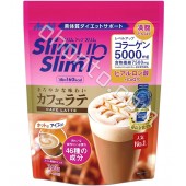 Коктейль с коллагеном и гиалуроновой кислотой со вкусом кофе-латте Asahi Slim Up Slim (360 гр)