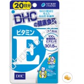DHC Натуральны витамин Е для красоты и молодости, (на 20 дней)