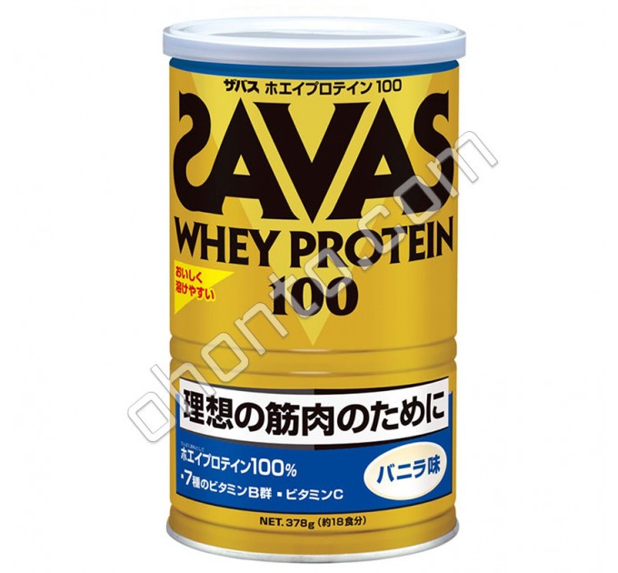 Meiji Whey Protein 100 Savas Сывороточный протеин с ароматом ванили, 18 порций