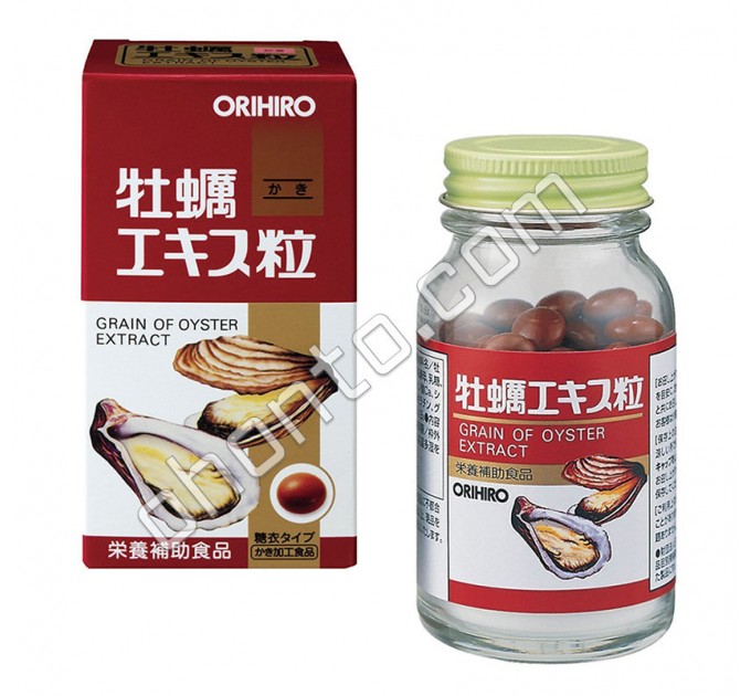 Orihiro экстракт Устриц, природный антиоксидант и афродизиак для мужской силы, в таблетках