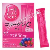 Otsuka Желе с содержанием коллагена и витамина С, (лесные ягоды 31 стик)